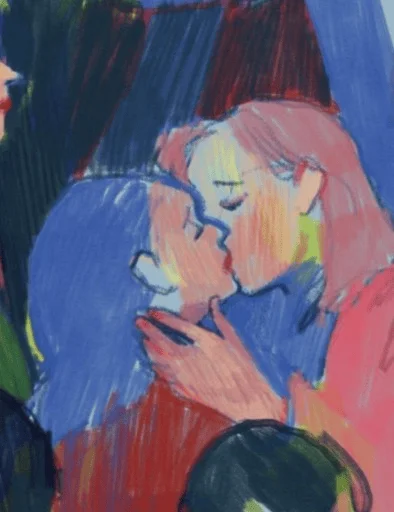 👩‍❤️‍💋‍👩 Стикер «Sorrrrryyyy?» для Telegram