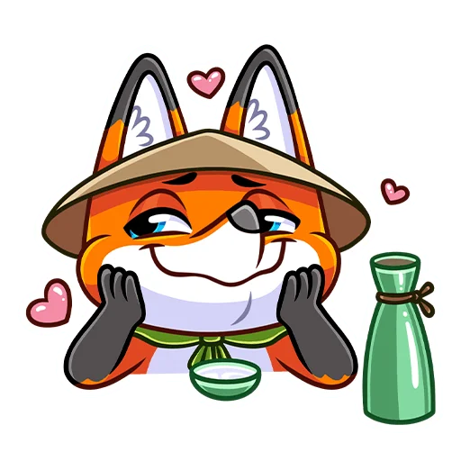 😍 Стикер «Рю» для Telegram