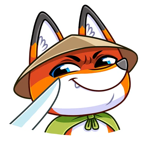 🔪 Стикер «Рю» для Telegram