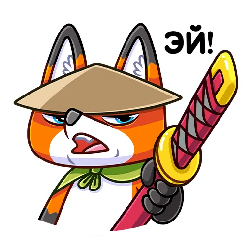 😡 Стикер «Рю» для Telegram