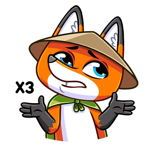 🤷‍♀️ Стикер «Рю» для Telegram
