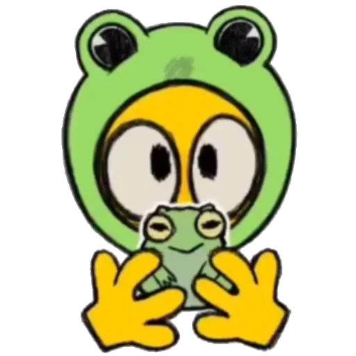 🐸 Стикер «пачиму так больна сильна» для Telegram