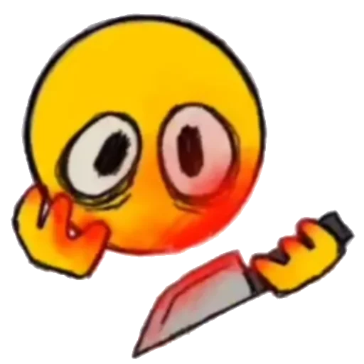 🔪 Стикер «пачиму так больна сильна» для Telegram