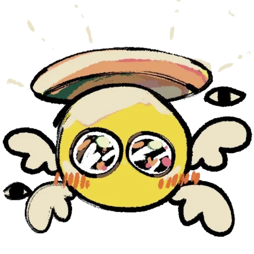 😇 Стикер «пачиму так больна сильна» для Telegram