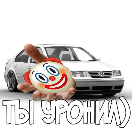🤡 Стикер «RuCarCommunity» для Telegram