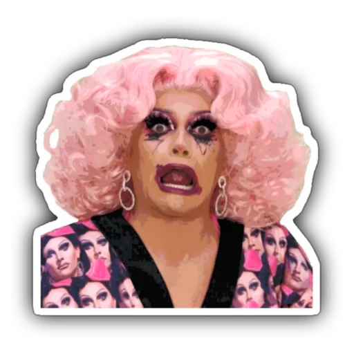 😧 Стикер «RuPaulDragRace» для Telegram