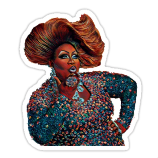 😘 Стикер «RuPaulDragRace» для Telegram
