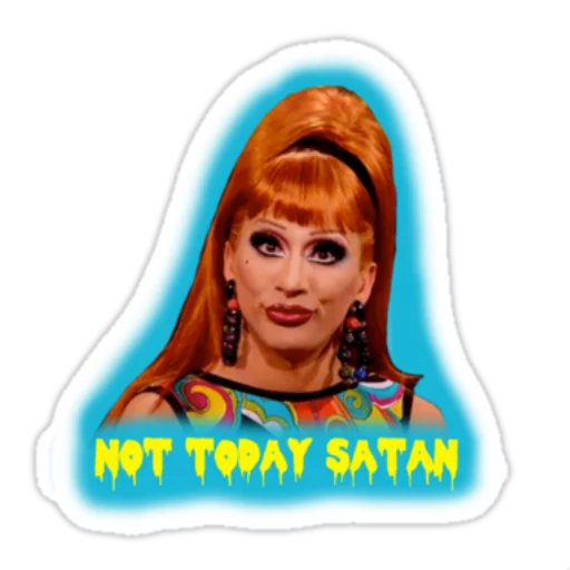 😑 Стикер «RuPaulDragRace» для Telegram
