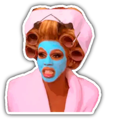 😬 Стикер «RuPaulDragRace» для Telegram