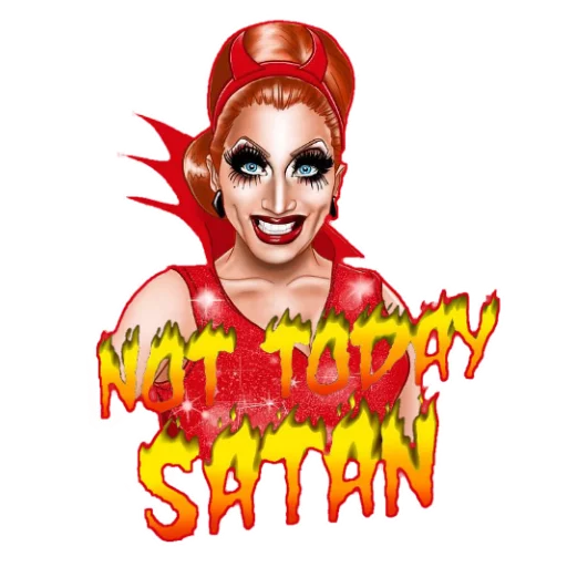 😈 Стикер «RuPaulDragRace» для Telegram
