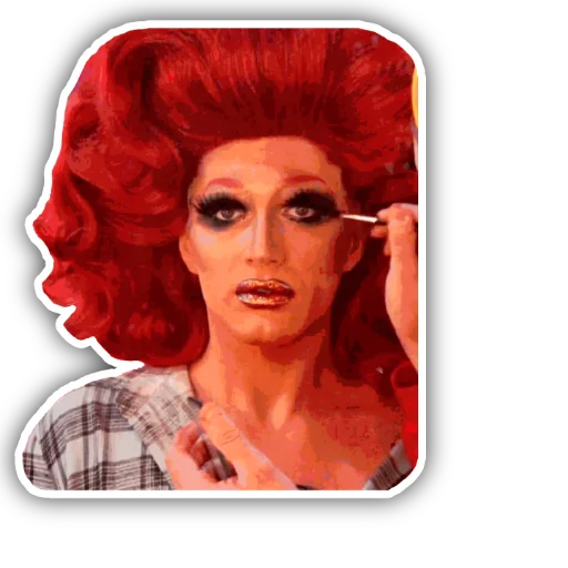😐 Стикер «RuPaulDragRace» для Telegram