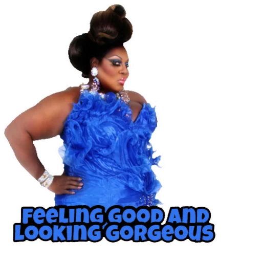 👸 Стикер «RuPaulDragRace» для Telegram