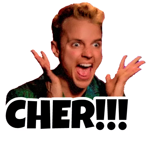 😱 Стикер «RuPaulDragRace» для Telegram