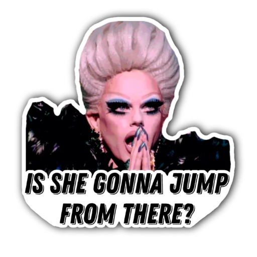 😱 Стикер «RuPaulDragRace» для Telegram
