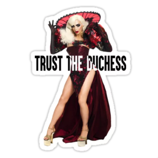 💃 Стикер «RuPaulDragRace» для Telegram