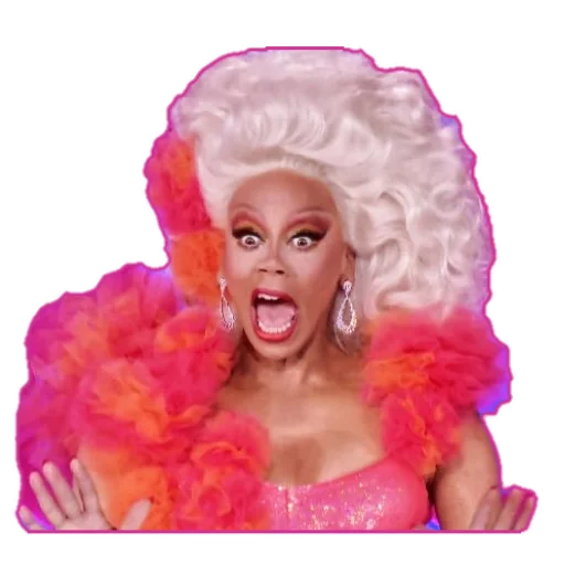 😲 Стикер «RuPaulDragRace» для Telegram