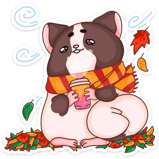 🍂 Стикер «Руди» для Telegram