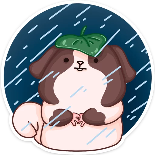 ☔️ Стикер «Руди» для Telegram