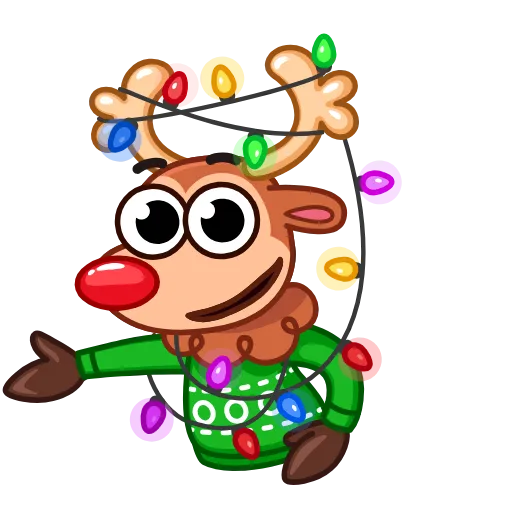 👋 Стикер «Rudy the Deer» для Telegram