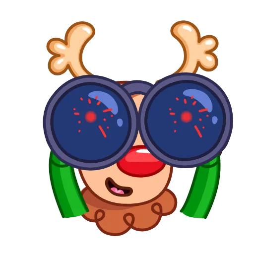 🤩 Стикер «Rudy the Deer» для Telegram