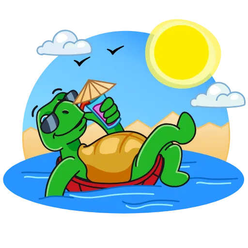 🏖️ Стикер «RUFLEX» для Telegram