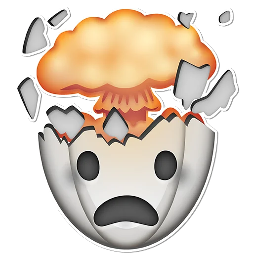🤯 Стикер «Rug» для Telegram