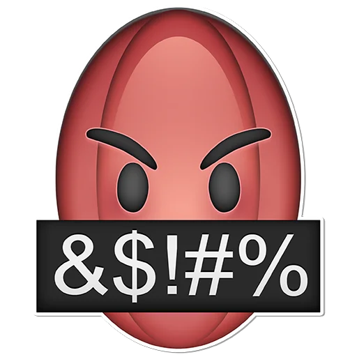 🤬 Стикер «Rug» для Telegram