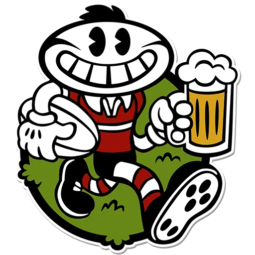 Стикерпак Rugby-jumble для Telegram