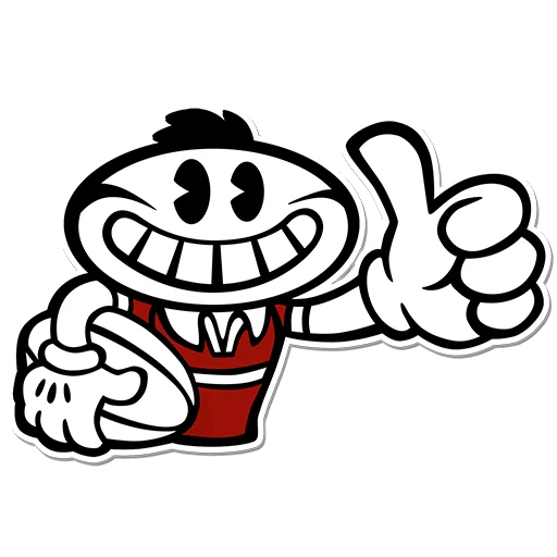 👍 Стикер «Rugby-jumble» для Telegram