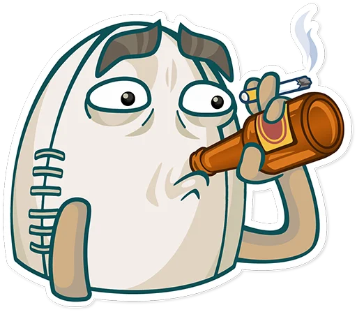 😨 Стикер «Rug» для Telegram