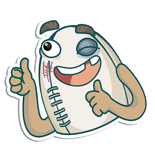 🏉 Стикер «Rug» для Telegram