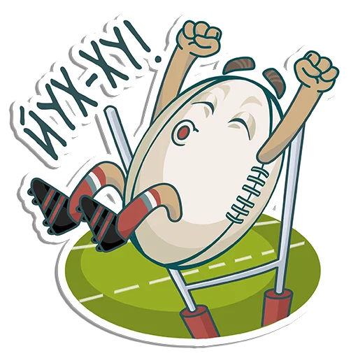 🏉 Стикер «Rug» для Telegram