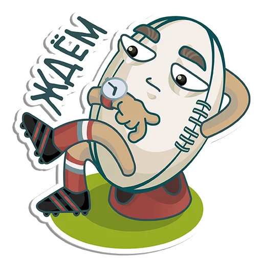 🏉 Стикер «Rug» для Telegram