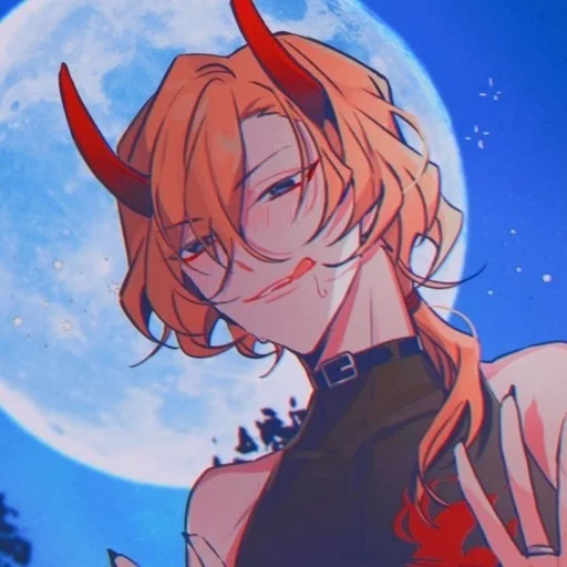 🍷 Стикер «Chuya Nakahara» для Telegram
