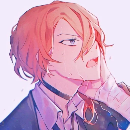 🍷 Стикер «Chuya Nakahara» для Telegram