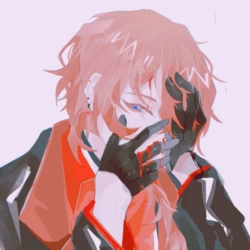 🍷 Стикер «Chuya Nakahara» для Telegram