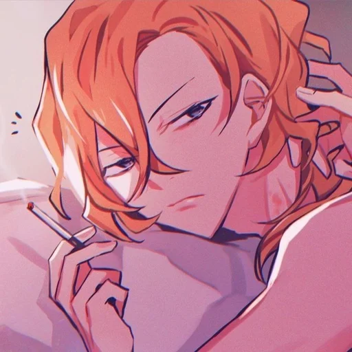 🍒 Стикер «Chuya Nakahara» для Telegram