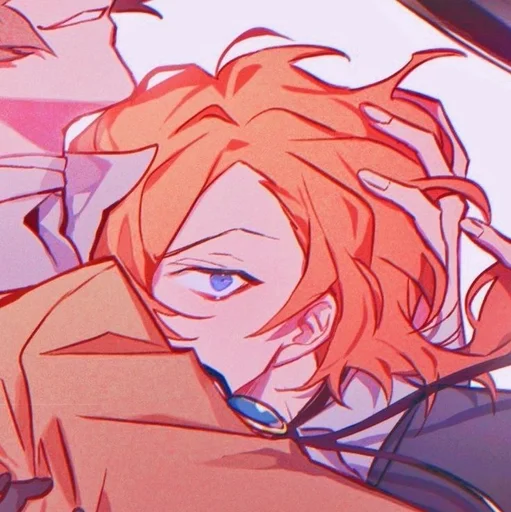 🍷 Стикер «Chuya Nakahara» для Telegram