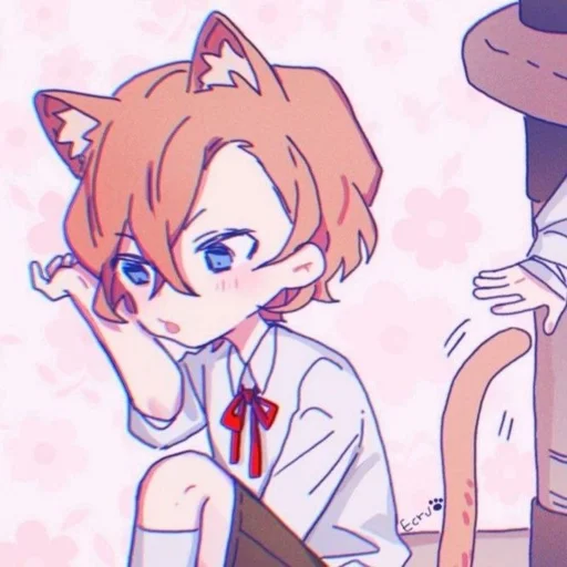 🍷 Стикер «Chuya Nakahara» для Telegram