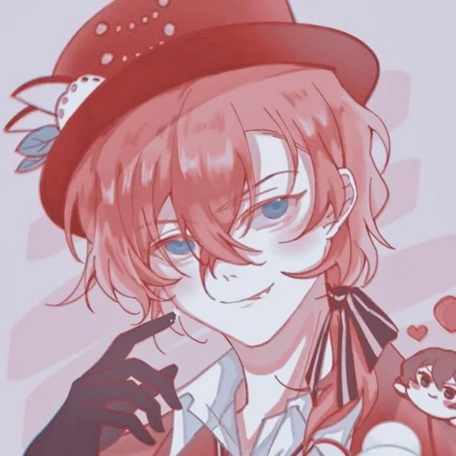 🍒 Стикер «Chuya Nakahara» для Telegram