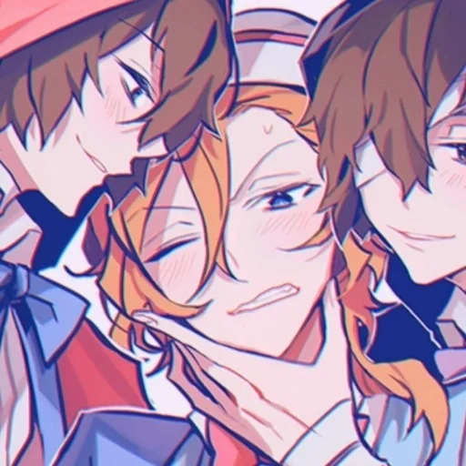 🍒 Стикер «Chuya Nakahara» для Telegram