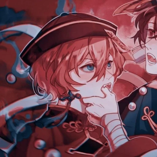 🍒 Стикер «Chuya Nakahara» для Telegram