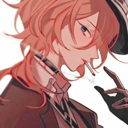 🍷 Стикер «Chuya Nakahara» для Telegram