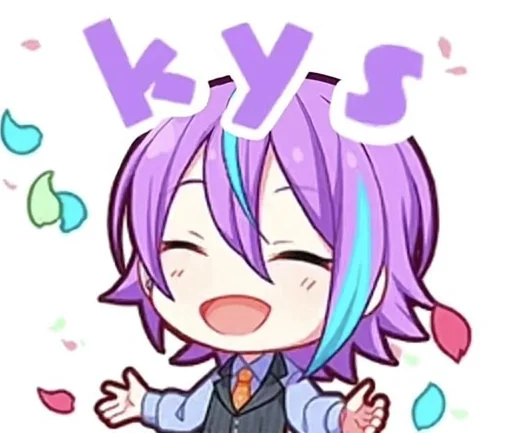 🥰 Стикер «Vocaloid» для Telegram
