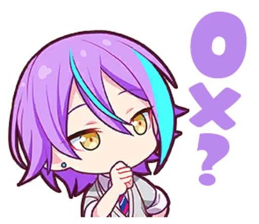 Стикерпак Kamishiro Rui для Telegram — скачать