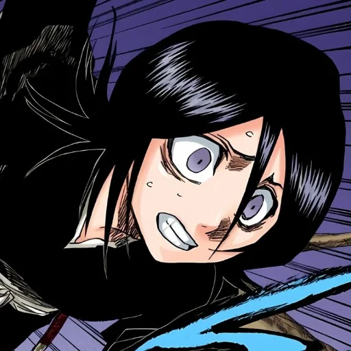 🪭 Стикер «Rukia Kuchiki Рукия Кучики» для Telegram