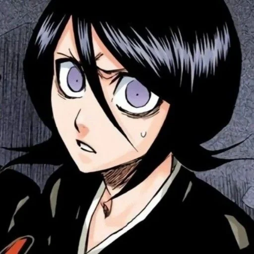 🪭 Стикер «Rukia Kuchiki Рукия Кучики» для Telegram