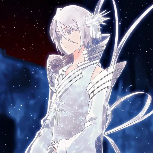 🪭 Стикер «Rukia Kuchiki Рукия Кучики» для Telegram