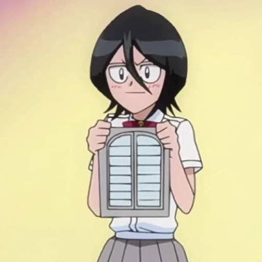 🪭 Стикер «Rukia Kuchiki Рукия Кучики» для Telegram