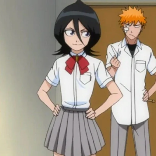 🪭 Стикер «Rukia Kuchiki Рукия Кучики» для Telegram